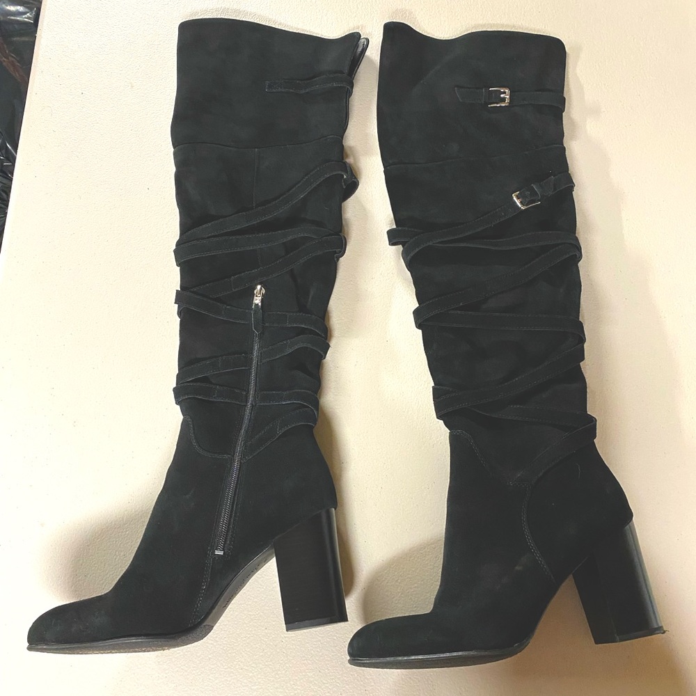 Sam Edelman thigh high suede boot